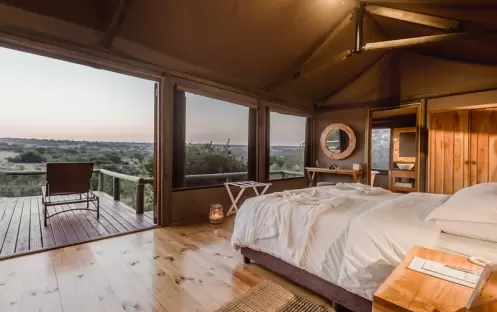 LUXURY SAFARI TENT BEDROOM